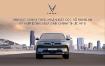 VinFast thông báo nhận cọc bổ sung và ký Hợp đồng mua bán chính thức VF 9
