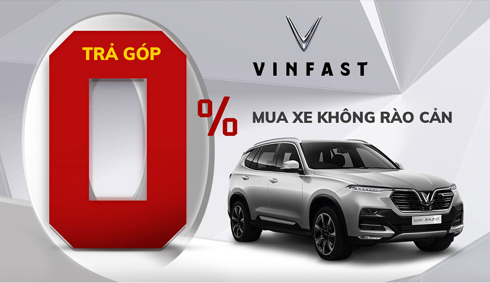 So sánh giá tiền mặt và giá trả góp xe VinFast Lux SA2.0